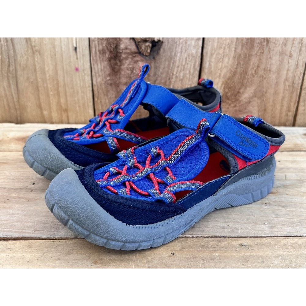 OshKosh Water Shoes Closed Toe Athletic Toddler Boys 12 Blue Excellent